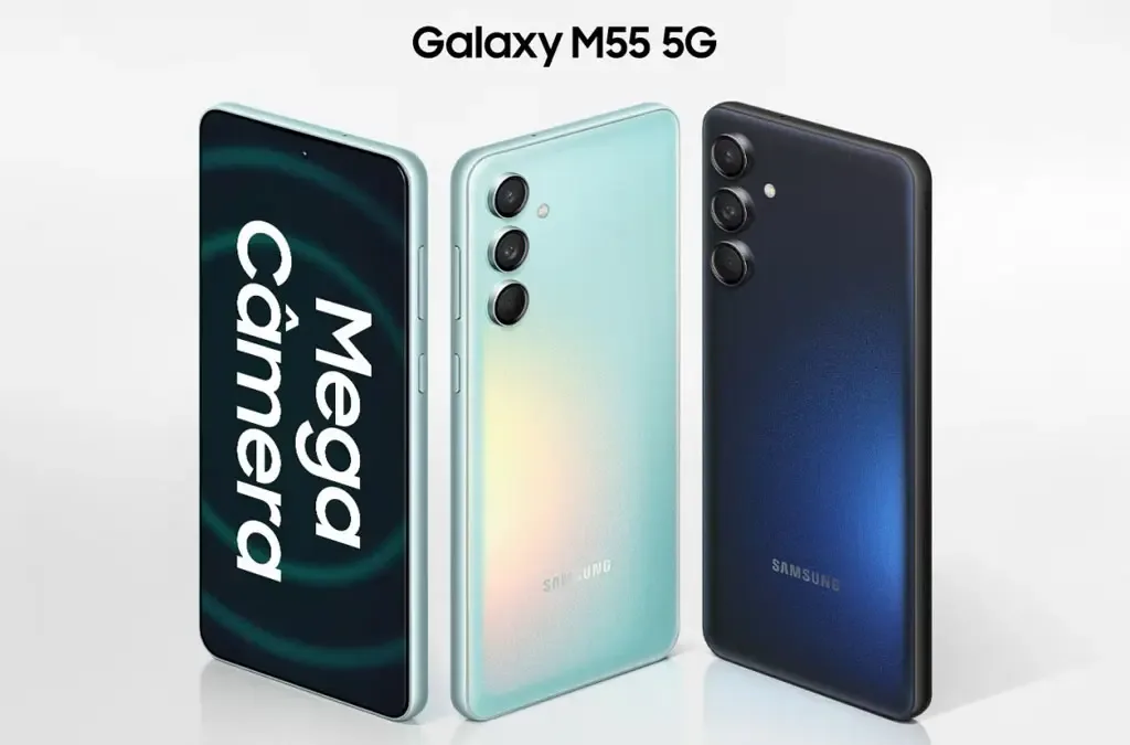 هاتف Galaxy M55 الجديد